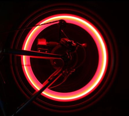 ALOHACYPRUS LED BICYCLE WHEEL LIGHT RED