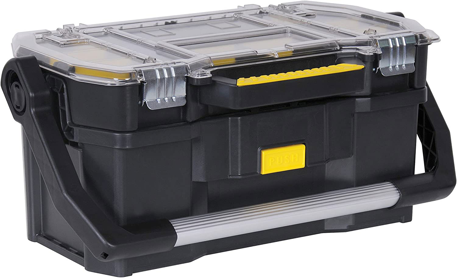 STANLEY STST1-70317 19'' TOOL TOTE AND ORGANISER BOX 55.6X32X24.9CM