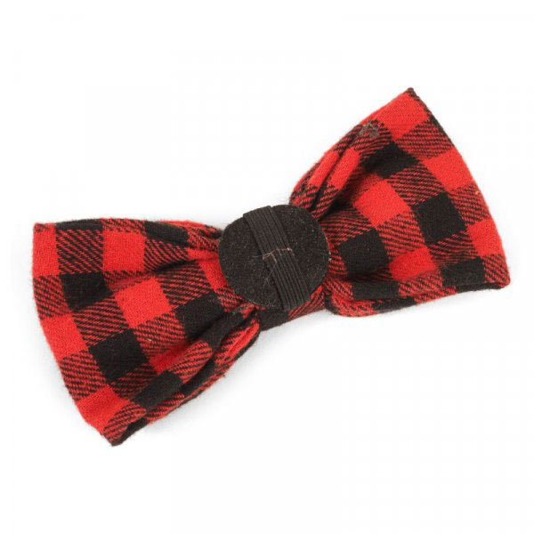 BEAU TIE - RED & RED CHECK -2 PACK