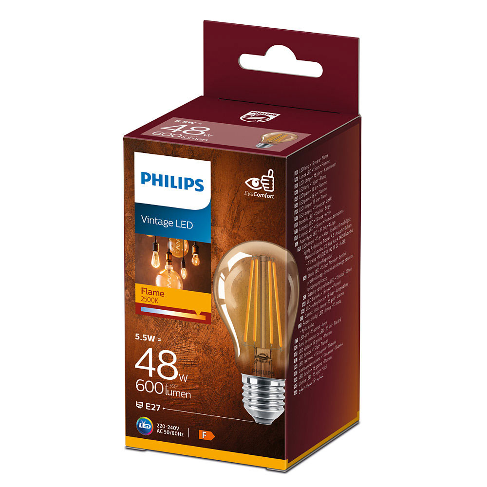 PHILIPS ΛΑΜΠΤΗΡΑΣ LED CLASSIC 48W A60 E27