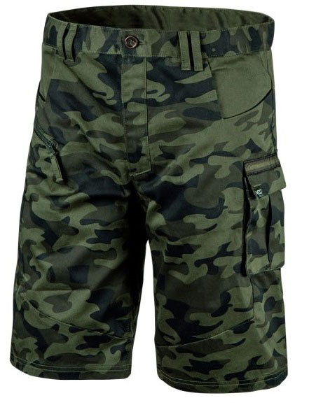 NEO SHORT WORKING TROUSERS CAMO SIZE L