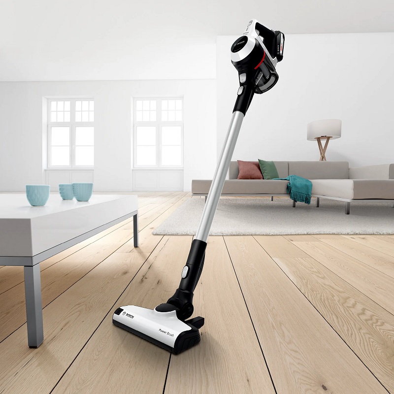 BOSCH BCS61113 RECHARGEABLE VACUUM CLEANER SERIES 6 18V UNLIMITED WHITE
