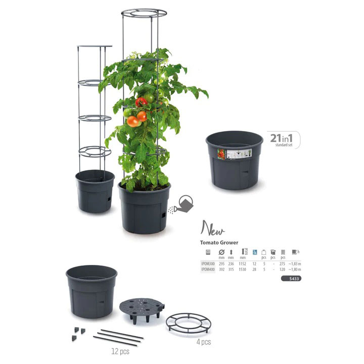 TOMATO GROWER 28L ANTHRACITE