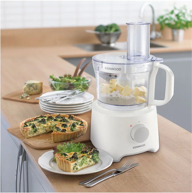 KENWOOD FDP301WH MULTIPRO COMPACT 2in1 FOOD PROCESSOR 800W
