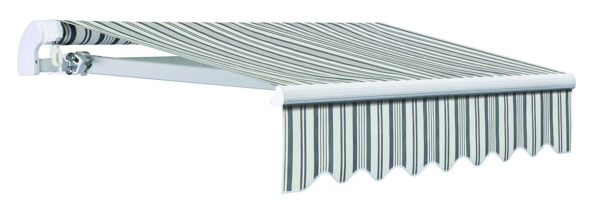 AWNING BW12000 RETRACTABLE ROLLER 3.95X3M STRIPE