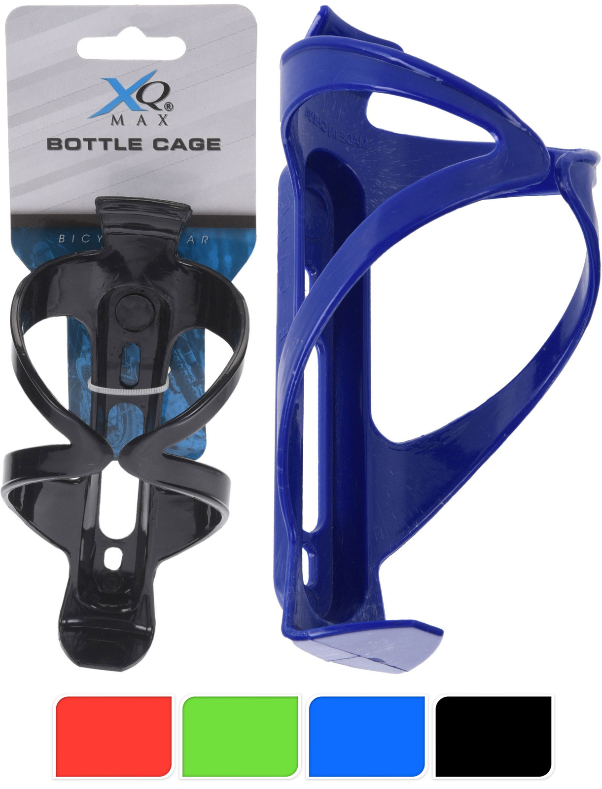 XQMAX BICYCLE BOTTLE CAGE 4 ASSORTED COLORS
