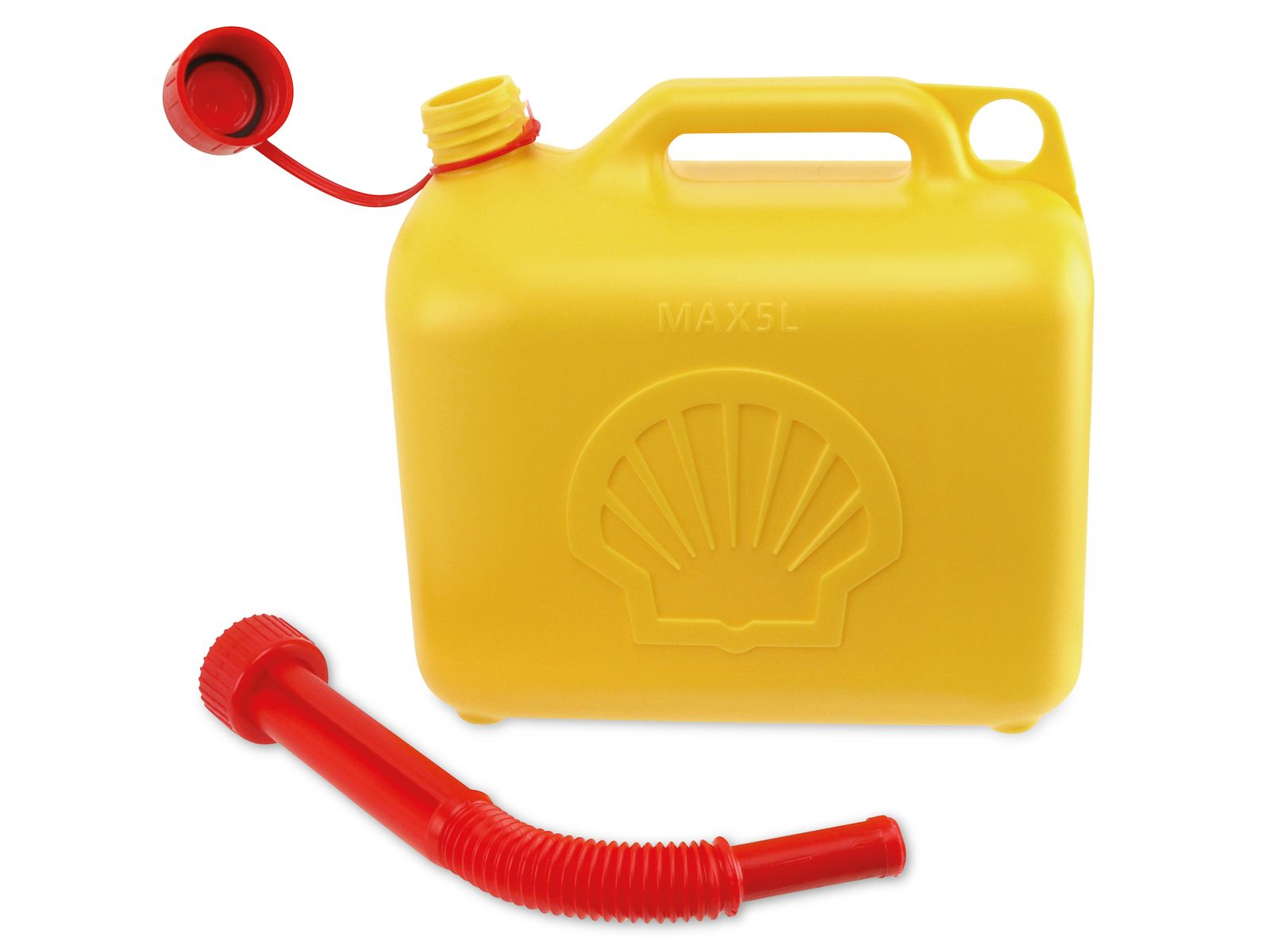 SHELL JERRY CANISTER 5L YELLOW