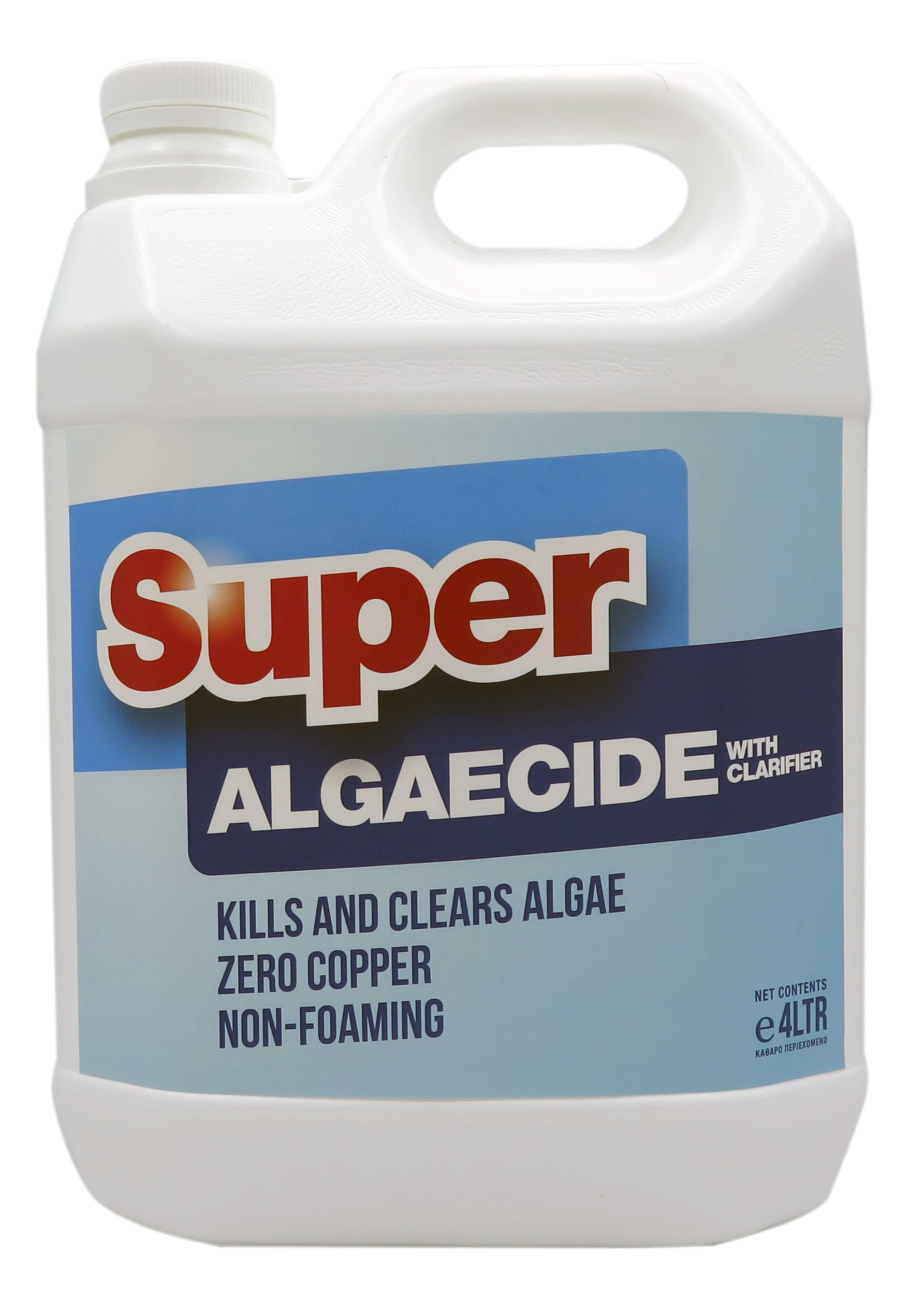 SUPER ALGAECIDE WITH CLARIFIER 4L