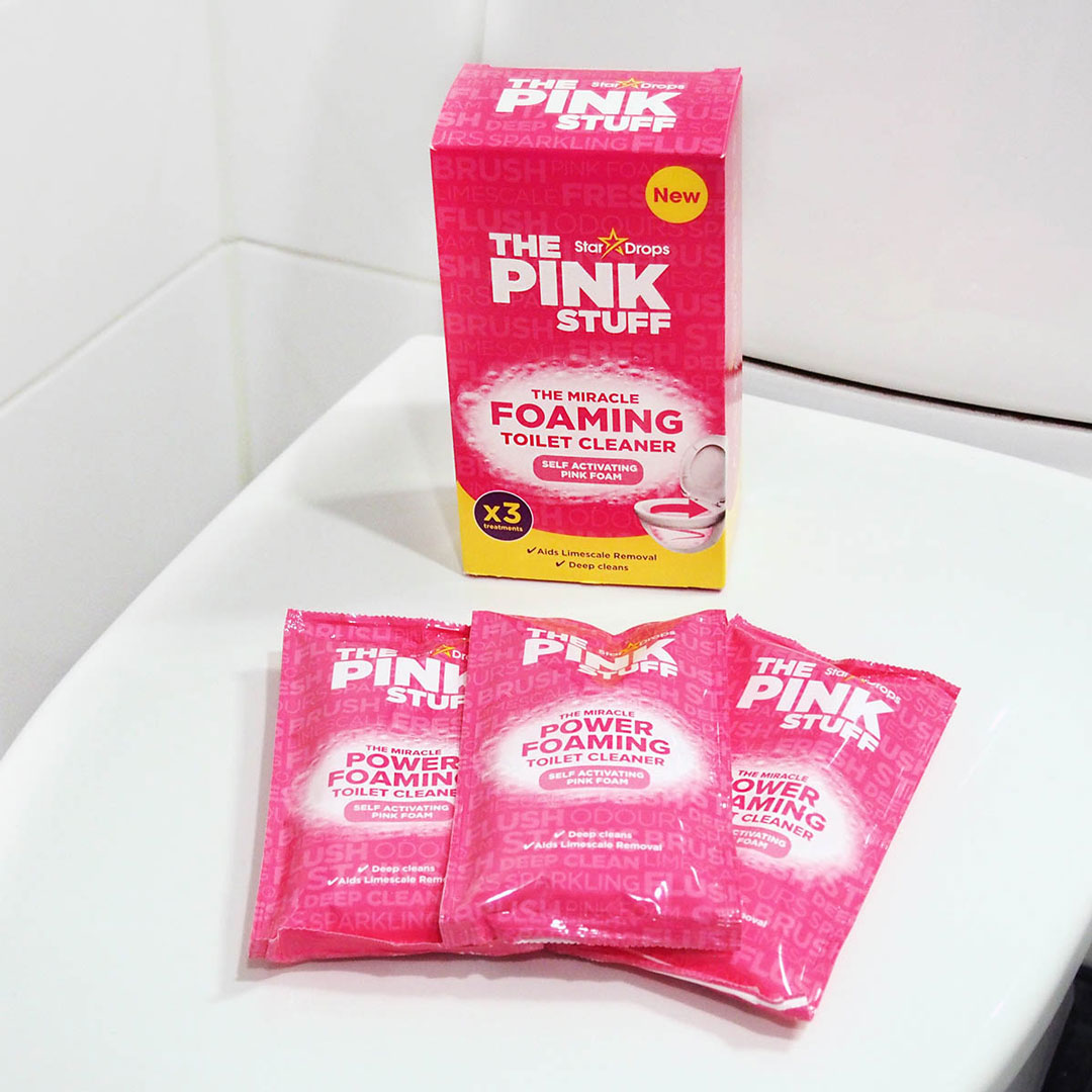 THE PINK STUFF FOAMING TOILET CLEANER 300GR
