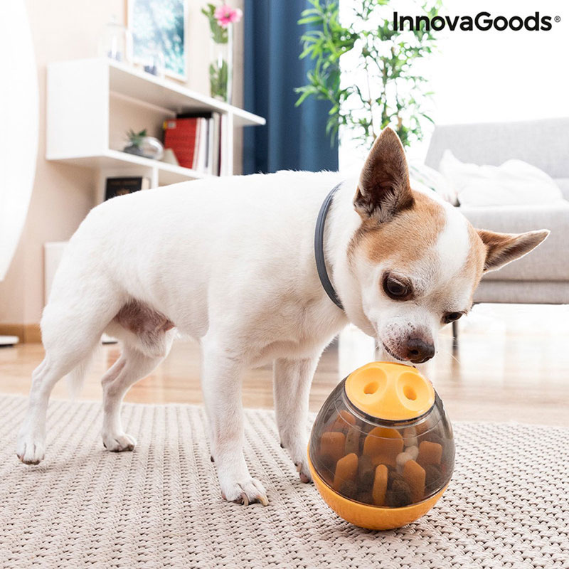 INNOVAGOODS 2IN1 TREAT DISPENSER TOY FOR PETS 