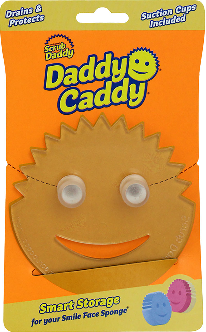 Scrub Daddy Sponge Holder - Daddy Caddy - Suction Sponge Holder for Smiley  Face