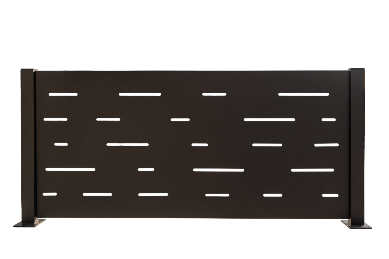 METAL FENCE PANEL 7021 ANTHRACITE