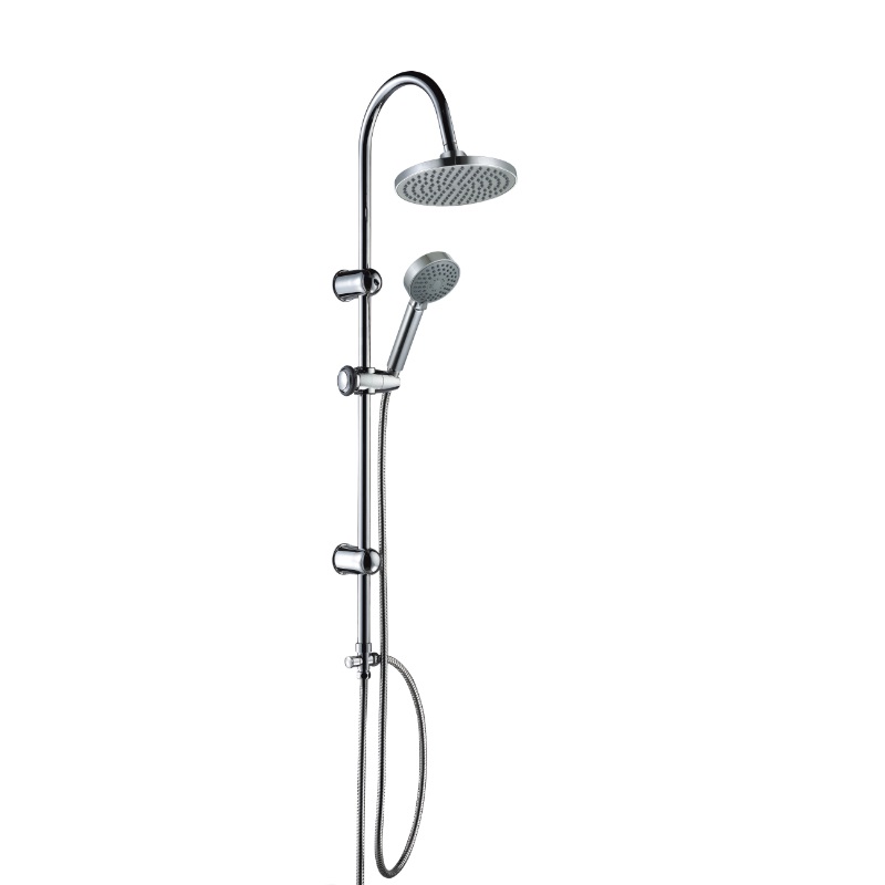 SUPER BATH SHOWER COLUMN STAINLESS STEEL CIRCLE