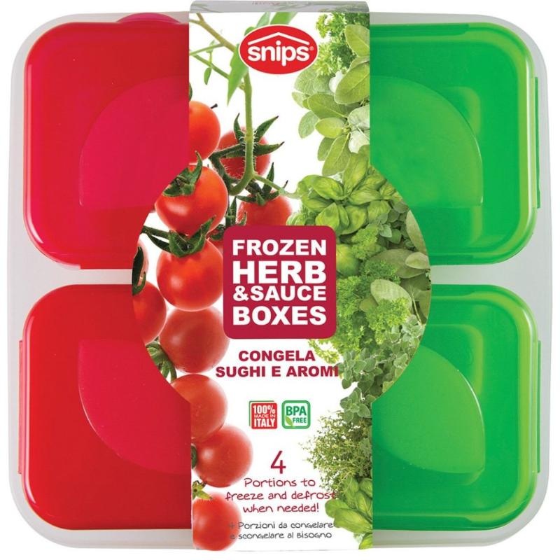 SNIPS FROZEN SAUCE AND HERB BOXES 400ML