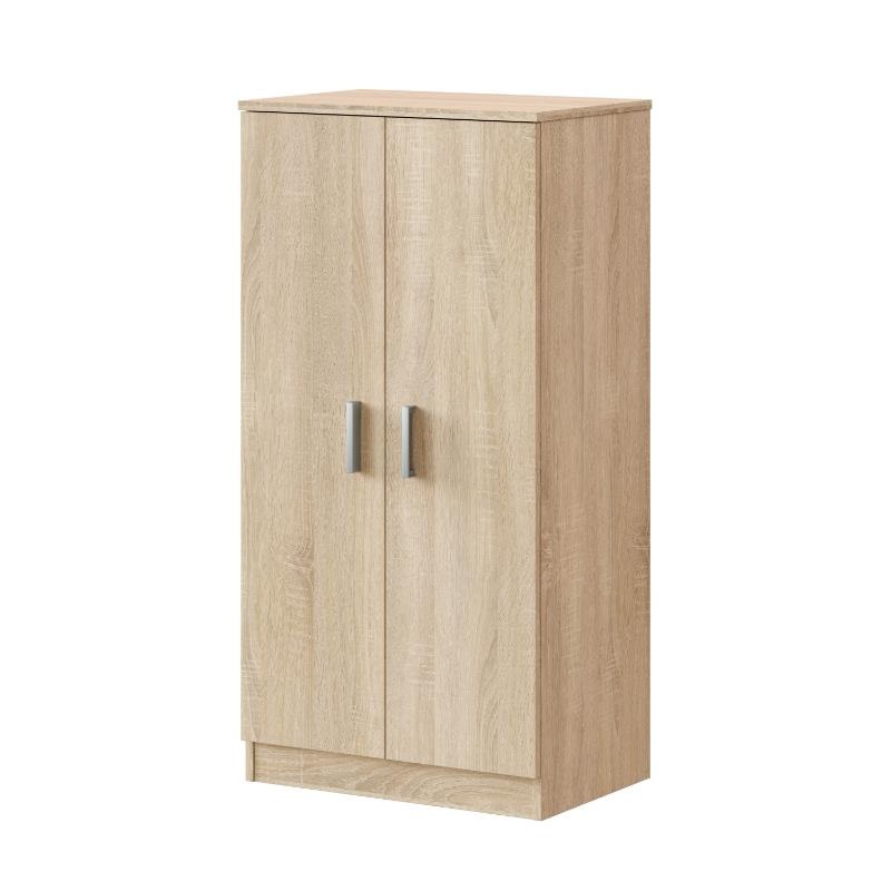 FORES ZAPATEROS SHOE CABINET 2 DOORS 108X55X36CM - OAK