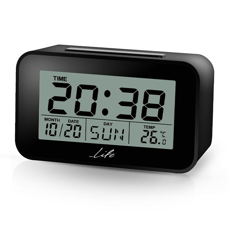 Life ACL-201 Lime Alarm Clock LCD Screen