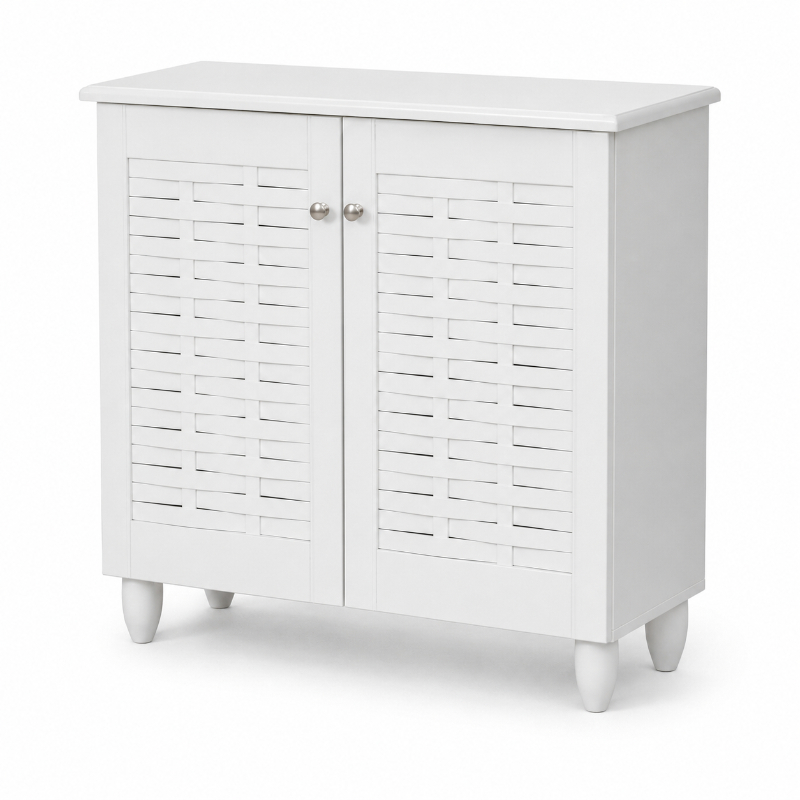 HOMEMARKT CASSIOPE SHOE CABINET 77X34X63CM - WHITE