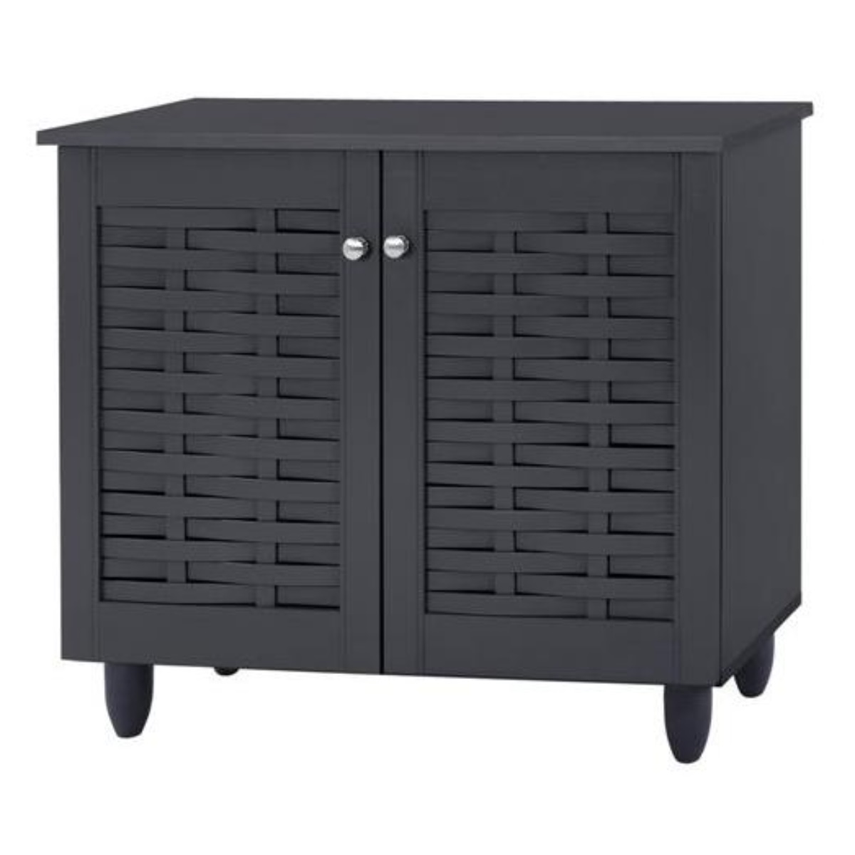 SHOE CABINET 76X33.5X67CM - GREY