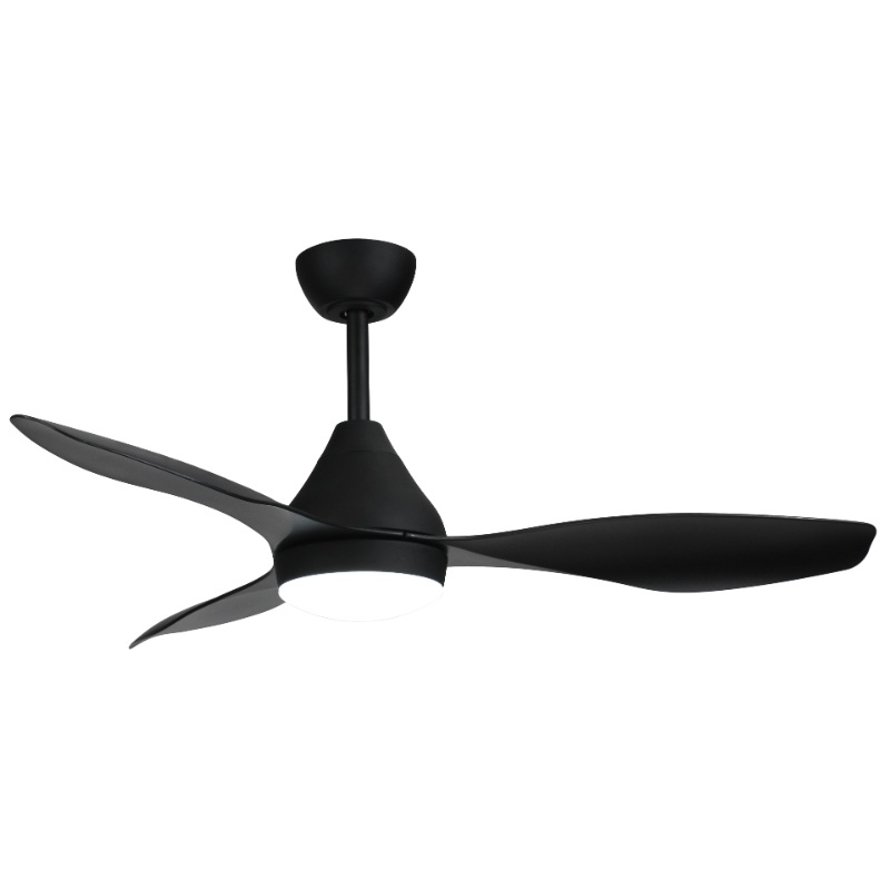 Sunlight Seoul Ceiling Fan 3 Abs Blades With Remote Control - Black
