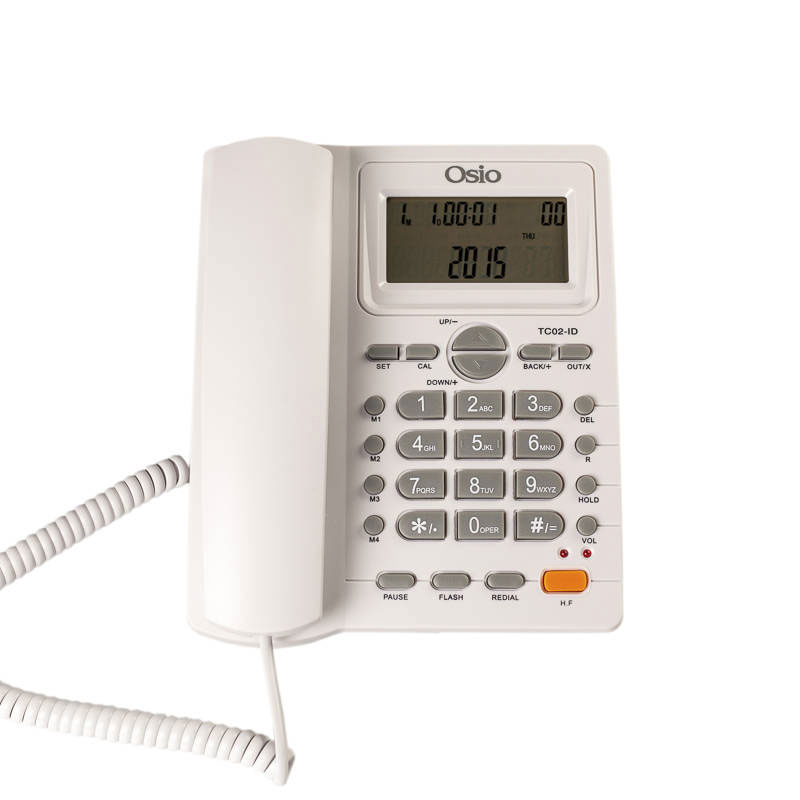 Osio Corded phone Osio OSW-4710B Black