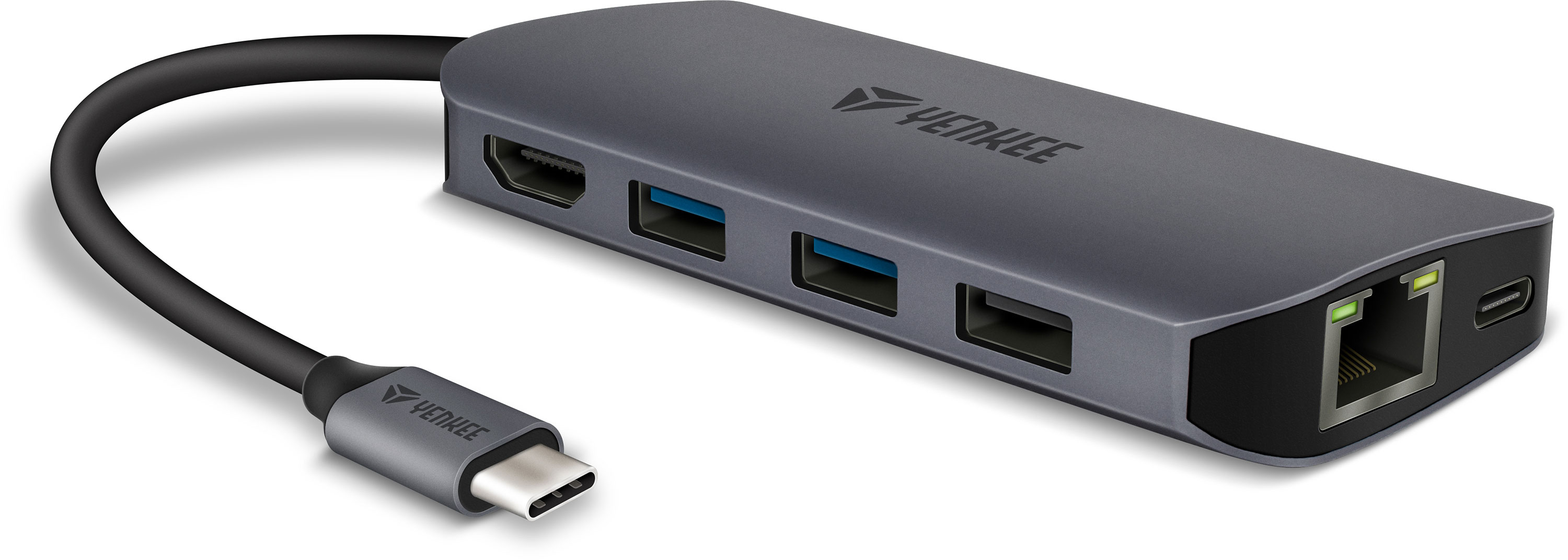 Yenkee Ytc 081 8IN1 Type-c Multi-port Adapter