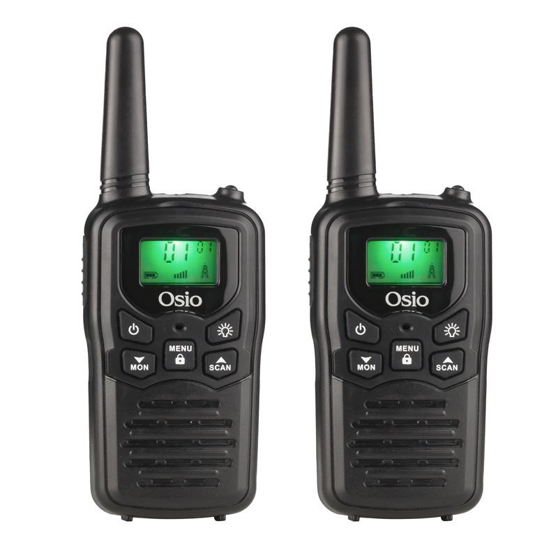Osio OPM-1010 Pmr Walkie Talkie Up To 8KM - Black