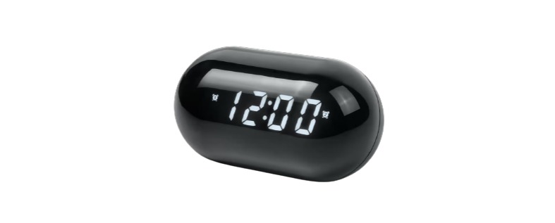 Muse Alarm + Radio - Black