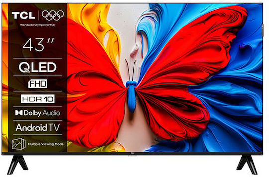Tcl 43S5K-BF Full High Definition QLED Television 43''