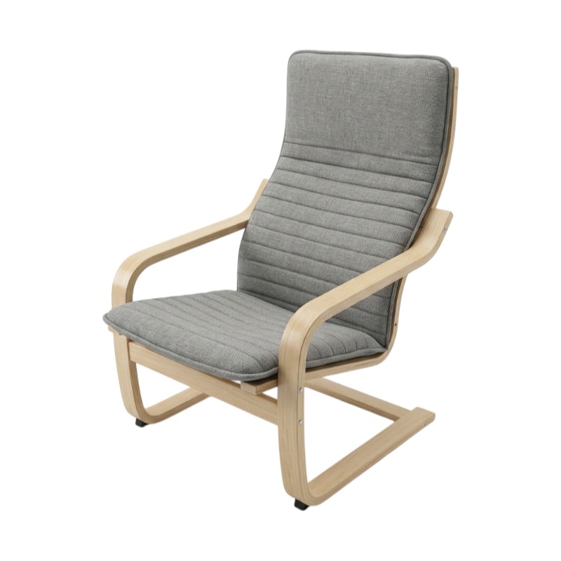 AURORA ROCKING CHAIR 79X67X98CM - GREY
